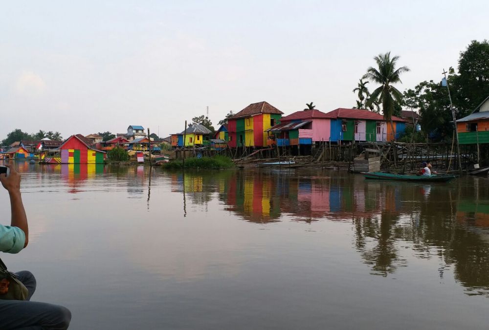  Rumah Warna Warni  Bakal Jadi Destinasi Wisata Bayung Lencir Mubaonline